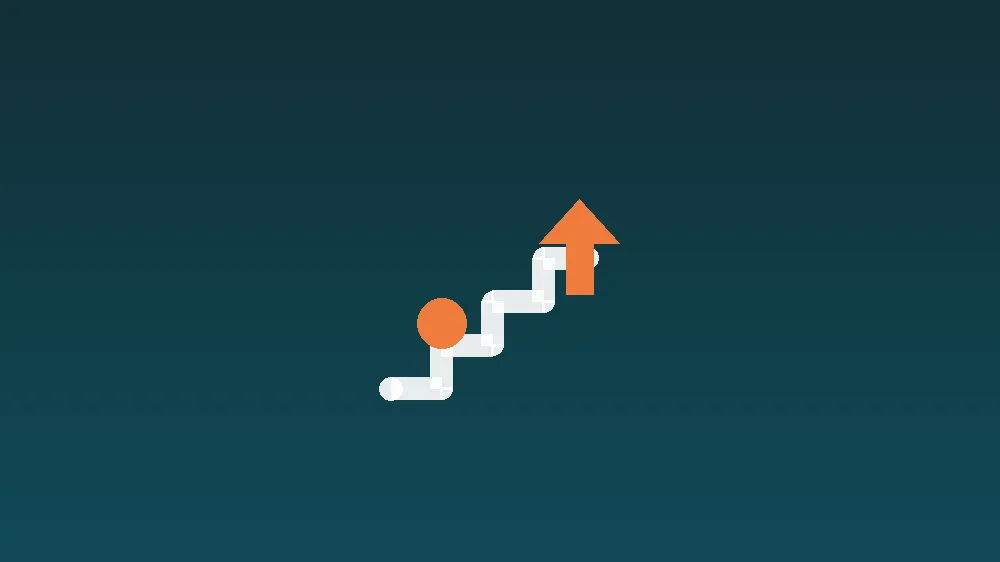Monte-escalier droit dans une maison littorale, Roscanvel, près du bourg